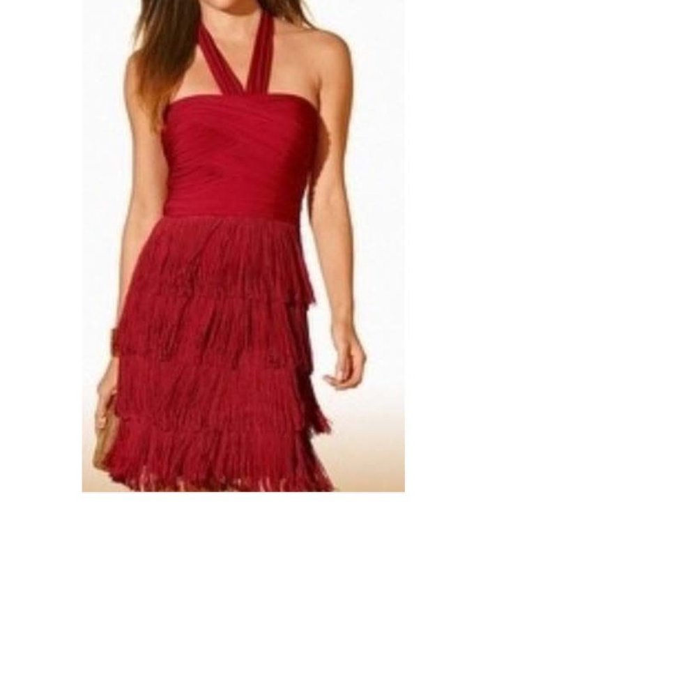 Boston Proper Fringe Dress